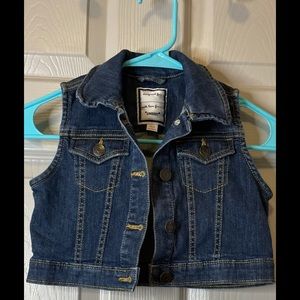 Gymboree Blue‎ Jean Vest Girl Size S (5-6)🌸